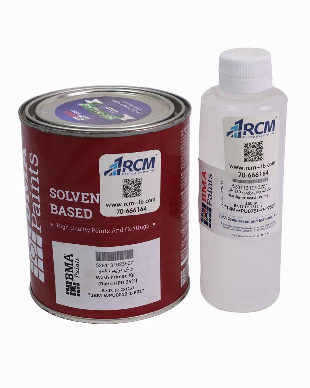 BMA Wash Primer – 1 kg with 250 ml Hardener