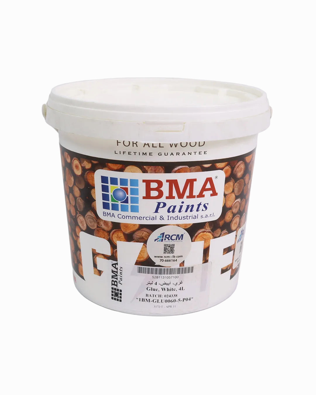 BMA White Wood Glue – 4 L