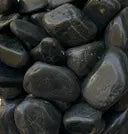 HIGH GLOSS BLACK PEBBLES