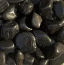 HIGH GLOSS BLACK PEBBLES