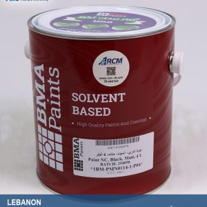 بويا ناري أسود مات ( 4 ليتر)