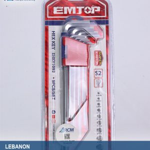 1.5-10 mm 9 pcs  طقم مسدس